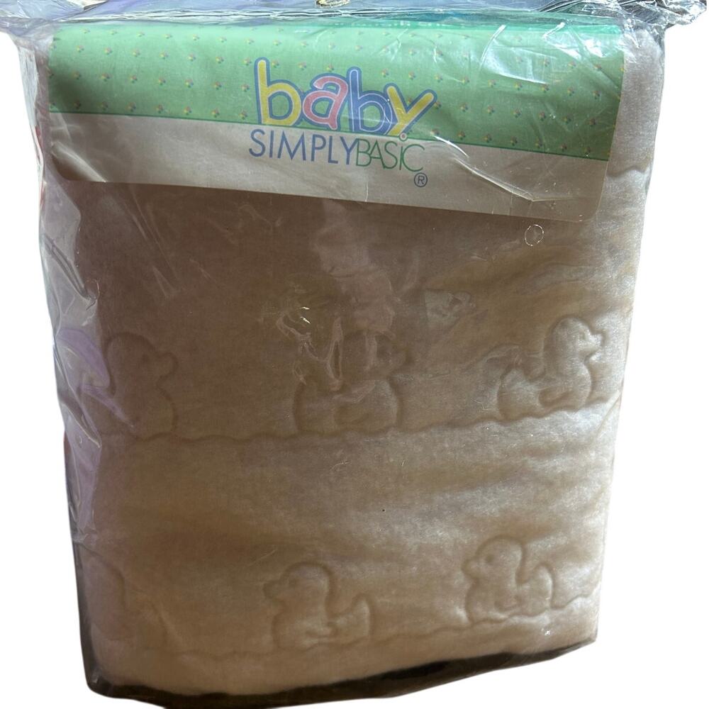 NWT Baby Simply Basic Waterproof crib pad 27x52